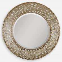  11603 B - Uttermost Alita Champagne Woven Metal Mirror